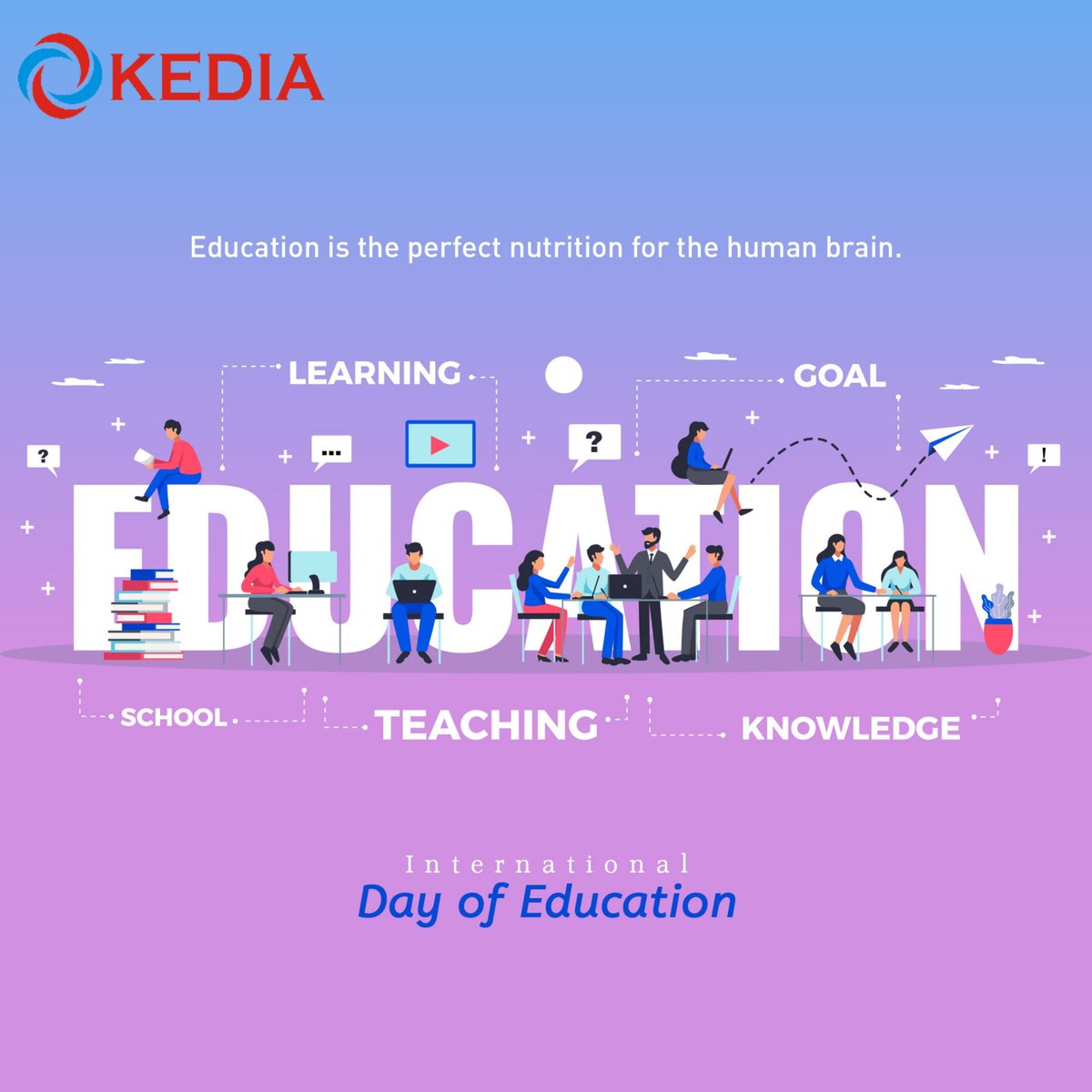 RaghavKedia19's tweet photo. #InternationalDayofEducation
#KediaPharma #YourHealthComesFirst https://t.co/XCELiceMB3