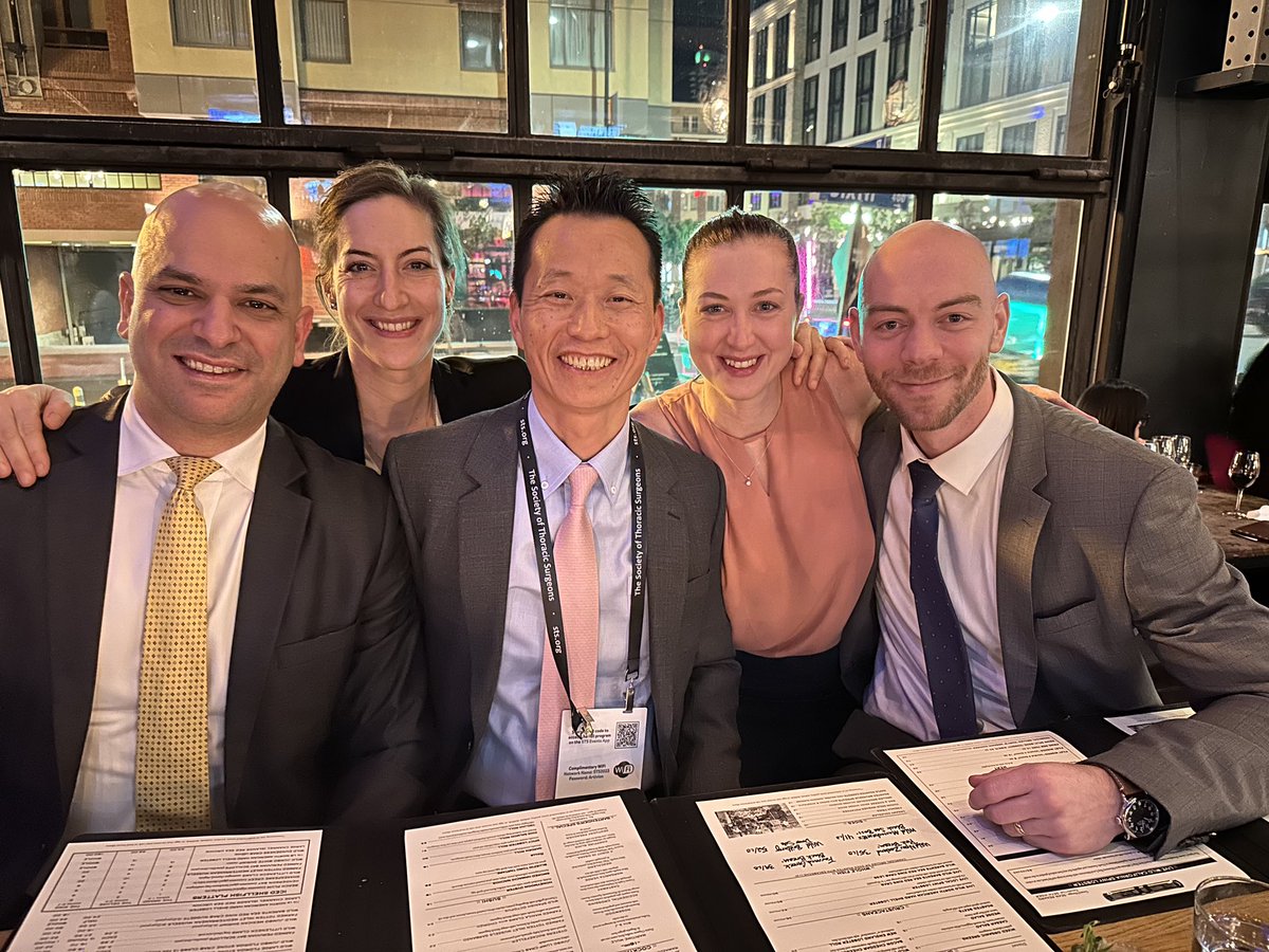 Michigan aortic fellows at STS 2023, go blue!!