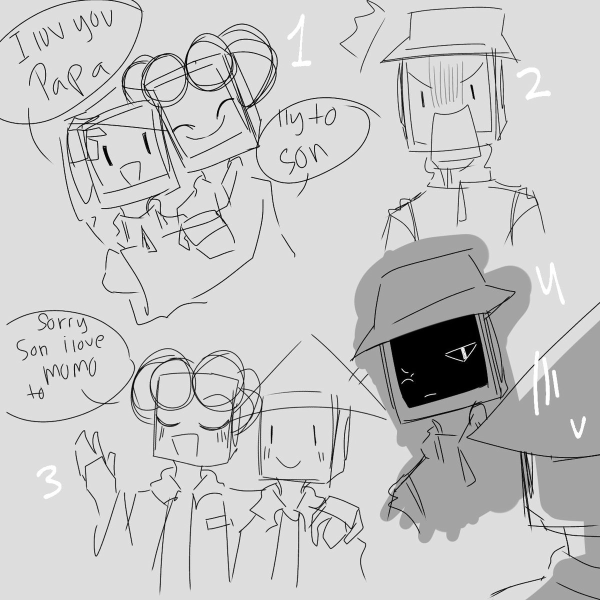 Rotiisobeq's tweet photo. Stray doodle yippie https://t.co/AeL6eJqauT