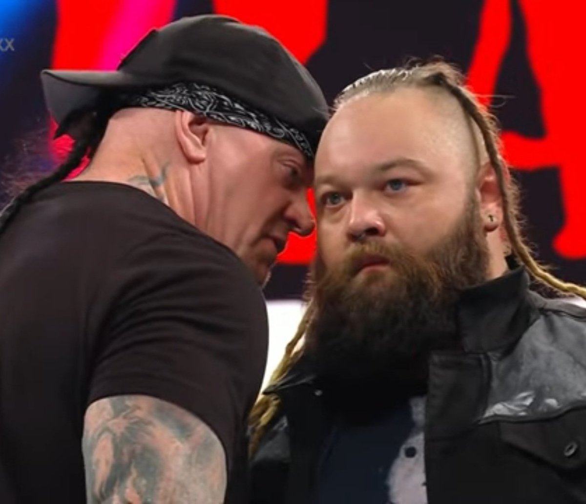 PyroLeo1's tweet image. #PassingOfTheTorch #ChangingOfTheGuard @undertaker @Windham6 #WWE #RAWXXX #Raw30 #RawIs30