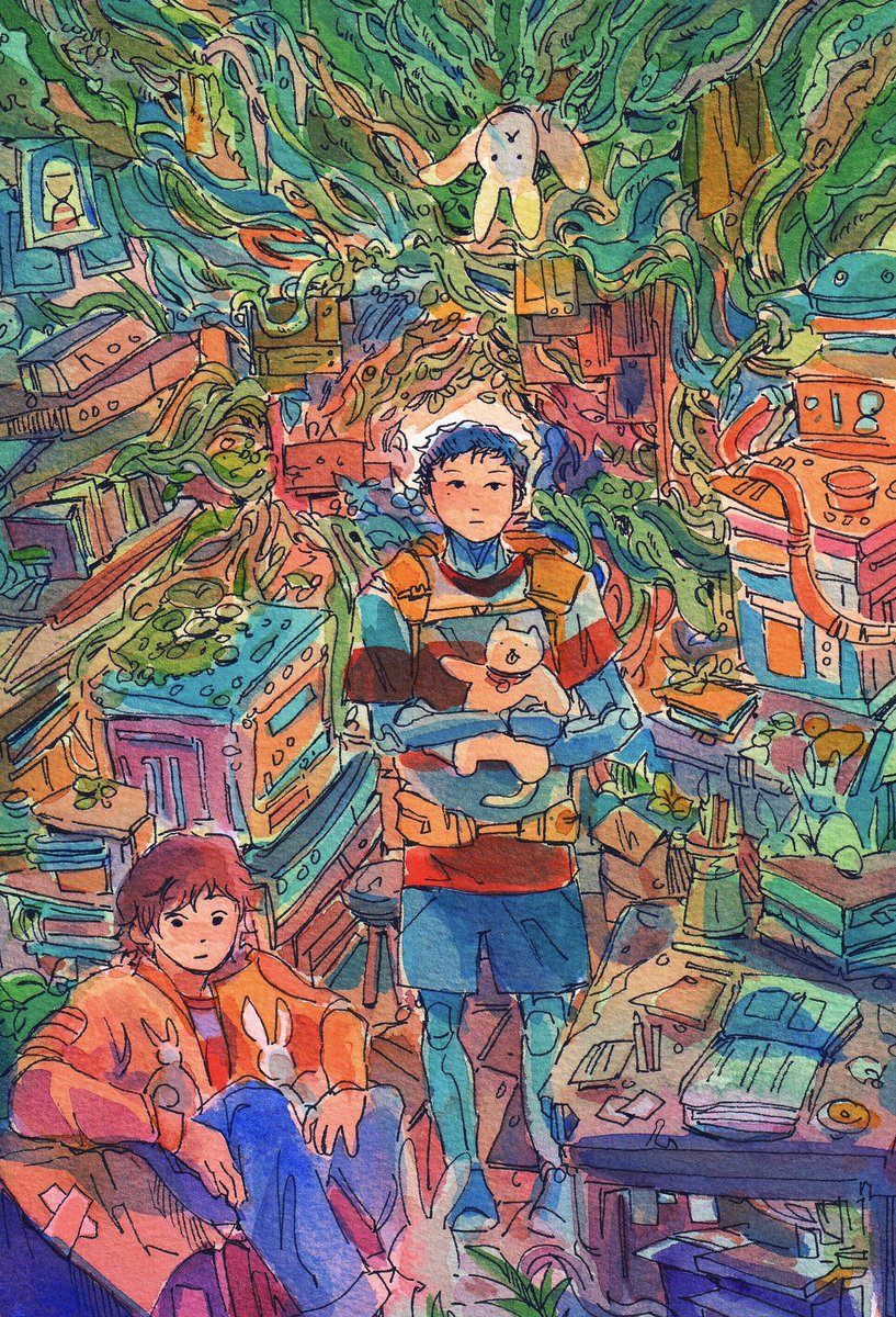 catforests's tweet image. spring cleaning