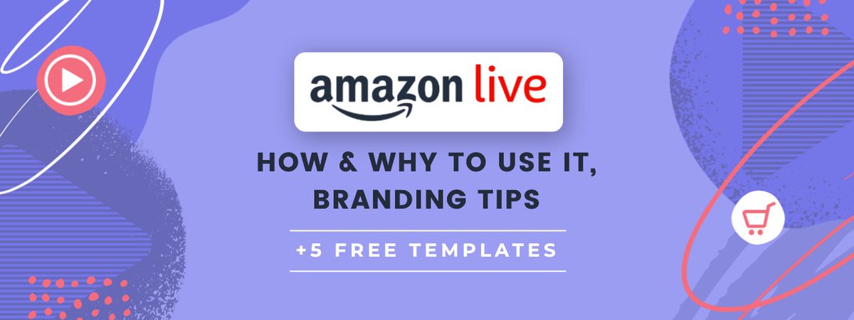 Amazon Live - we've got you covered with how and why to use it, and even some free templates for getting your channel looking pro. about.easil.com/amazon-live/