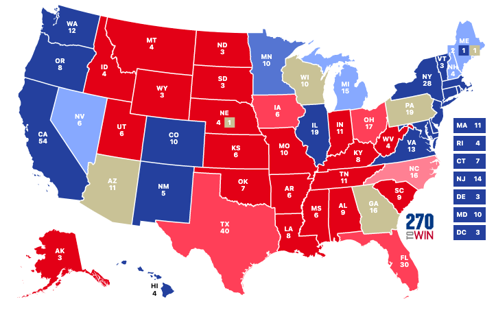 Ryan James Girdusky on Twitter: "This is what an early map of what 2024