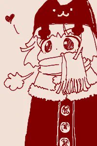 ちかごろのらくがき2イカとたぬき 