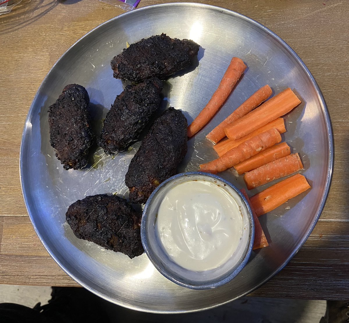 How cooked do you like your wings?