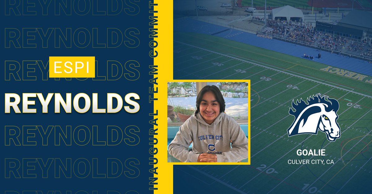 We have a great goalie headed our way. Welcome, Espi!