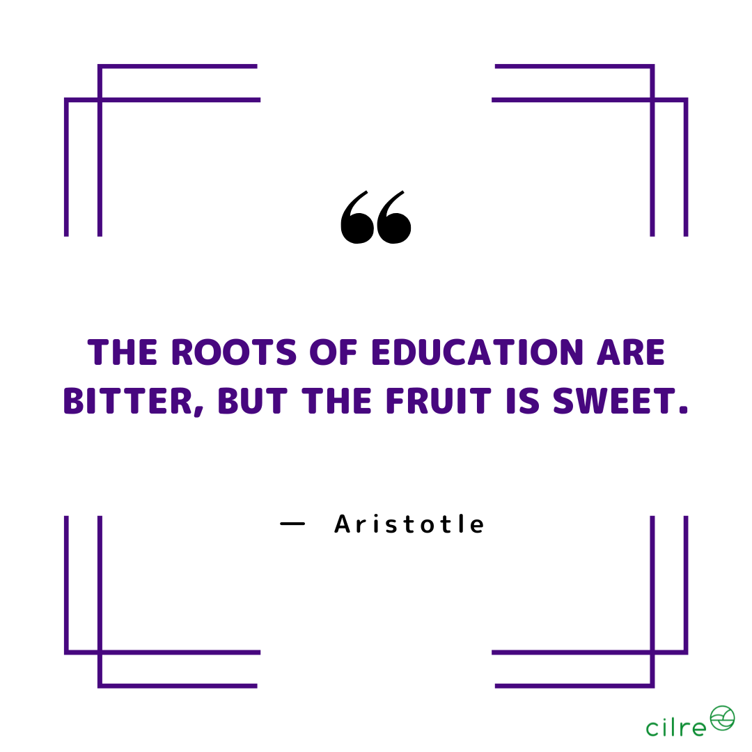 Cilre's tweet photo. The CILRE touch to learning
Traditionally,
Knowledge + Skills + Attitude = LEARNING
At Cilre, we look at it the other way round
Attitude + Skills + Knowledge = LEARNING
Check out the link for more information: https://t.co/4hpoR4WvGu
Or
Call us on +91 9986015483 https://t.co/BJDrDlawhw