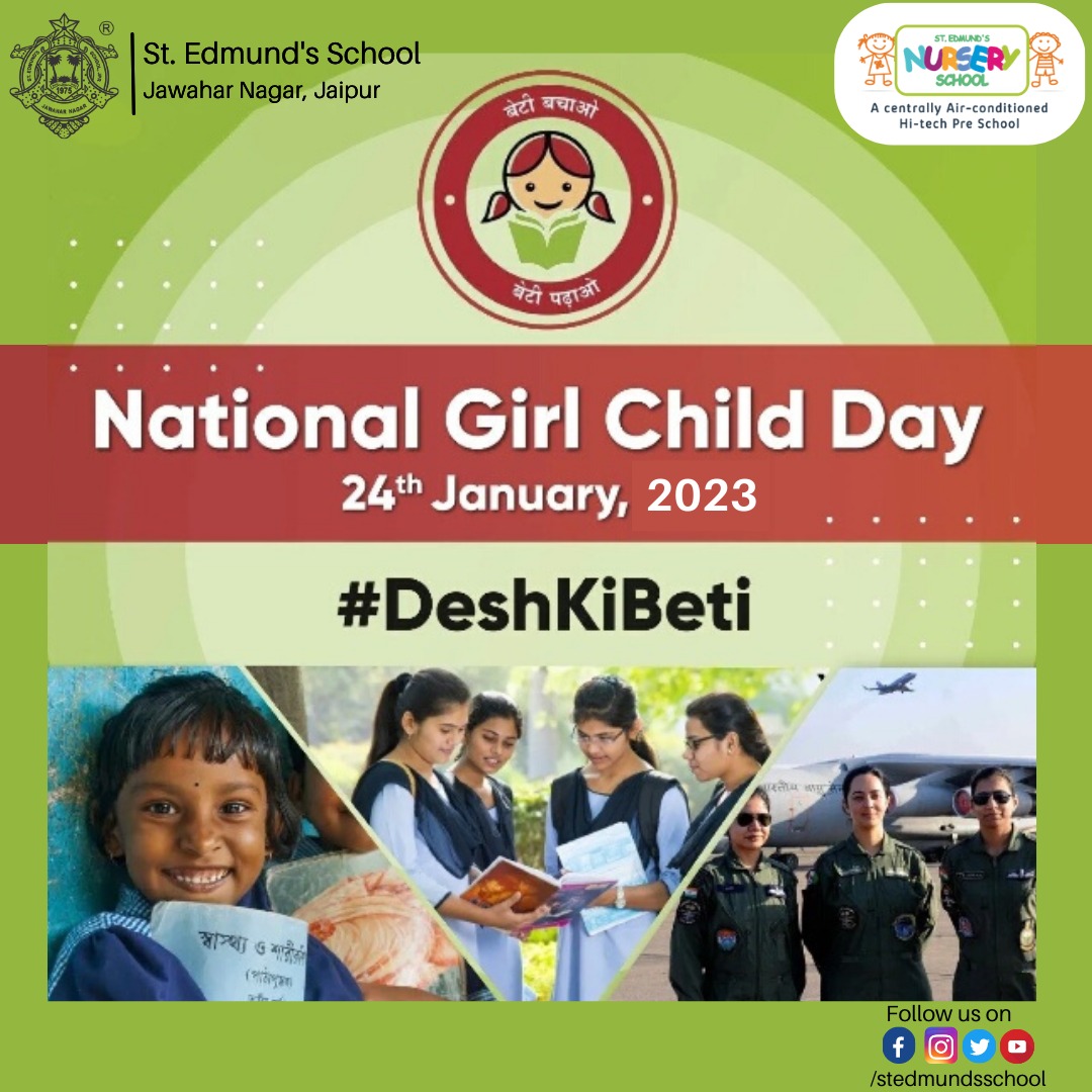 The occasion of National Girl Child Day is a reminder to each and every one of us to come together and make this world a better place for them to live happily.

#girlchild #womenempowerment #girlchildeducation #education #girl #india  #donate #support #savegirlchild #jaipur