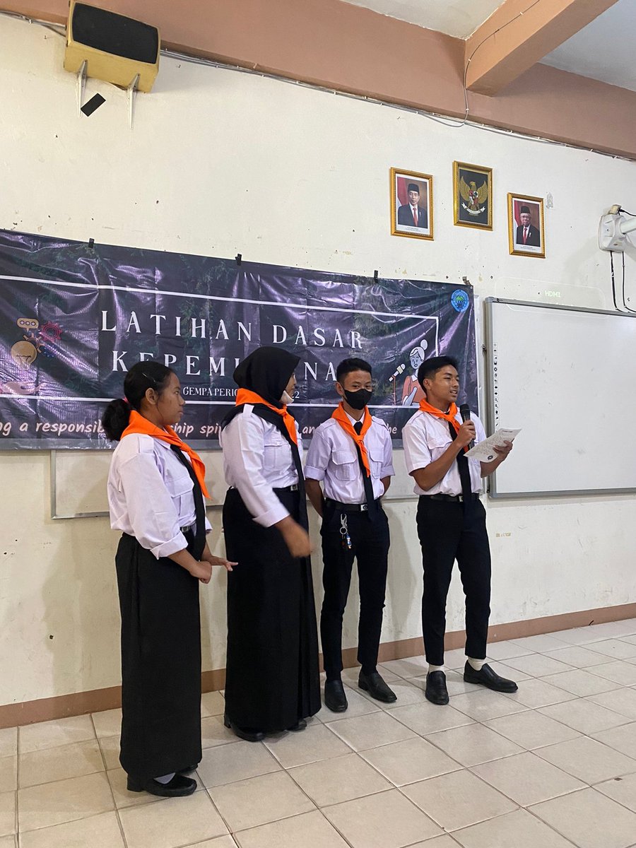 gempasman6's tweet photo. SALAM RIMBA! Alhamdulillah, pada hari Minggu 22 Januari 2023 telah diselenggarakan Latihan Dasar Kepemimpinan dengan tema “Building a responsible leadership spirit, character and loyalty in the organization”✨ https://t.co/XowfOiGhSh
