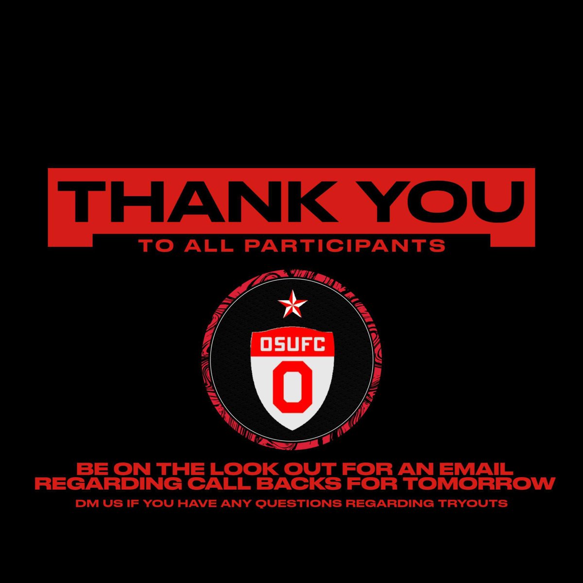 Amazing turnout today! Hope to see you tomorrow. #gobuckeyes