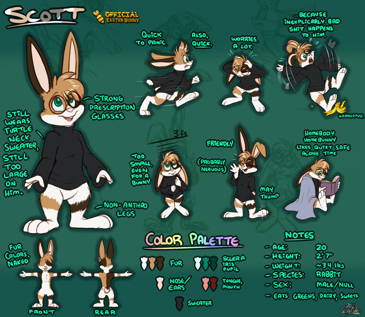 Scott Calico on Twitter "He was way overdue for a ref sheet update, I