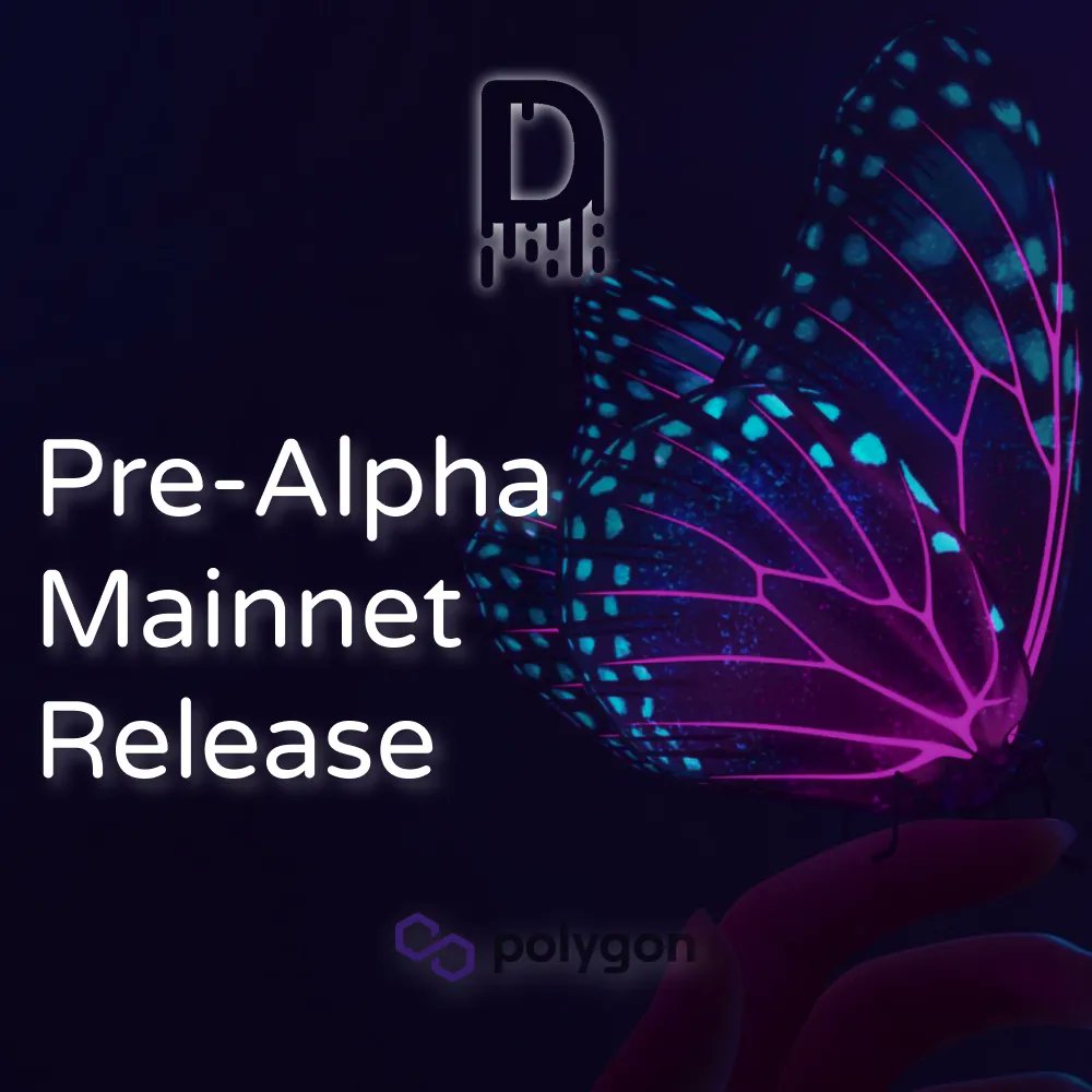 0xDripVerse's tweet image. gm web3 fam!

🔥🔥  We&apos;re excited to release on #Polygon #Mainnet the pre-alpha version of #DripVerse #Protocol. 🔥🔥 
SignUp here: ✨  dripverse.org ✨  

Read in detail about what&apos;s included here: buff.ly/3QWP7y9
