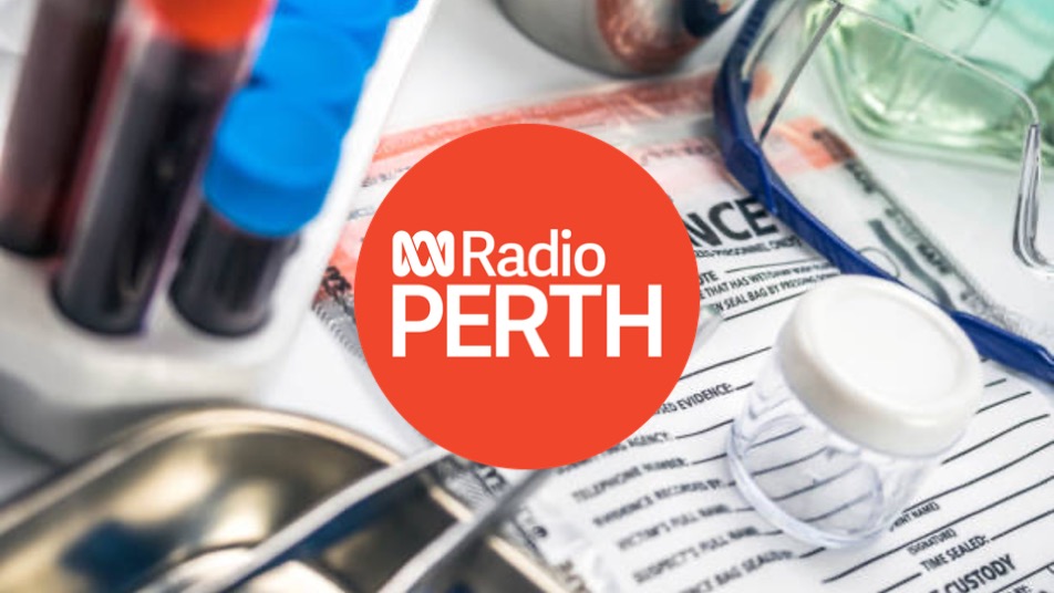 ANZFSS WA Branch (@anzfss_wa) on Twitter photo Have you ever wanted to share what you do on-air? ABC Radio Perth is after #forensic specialists for 15-30 min interview + talk-back segments. EoIs open via forms.office.com/r/abbitsYfQ5
NOTE: Segments will be organised by ABC Radio and are not a formal arrangement with <a href="/ANZFSS_WA/">ANZFSS WA Branch</a> Have you ever wanted to share what you do on-air? ABC Radio Perth is after #forensic specialists for 15-30 min interview + talk-back segments. EoIs open via forms.office.com/r/abbitsYfQ5
NOTE: Segments will be organised by ABC Radio and are not a formal arrangement with <a href="/ANZFSS_WA/">ANZFSS WA Branch</a>