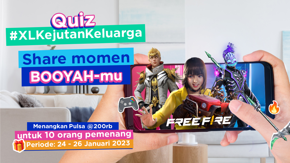 myXL's tweet photo. ✨ GIVEAWAY BERHADIAH PULSA✨  

Caranya: 
- Wajib FOLLOW semua akun sosmed @myXL
- RT &amp; LIKE tweet ini 
- REPLY jawaban kamu hashtag #XLKejutanKeluarga dan #WeAreMore sebanyak-banyaknya!
- Ditunggu sampai 26 Januari 2023!

GO! 😉 https://t.co/cNWCoMd5eR