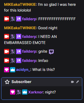 failderp_'s tweet photo. Throwback to that one time 5 minutes ago that I turned on stream and EVERYBODY KNEW BUT ME. 🤡🐙 https://t.co/wbocUZW4cA