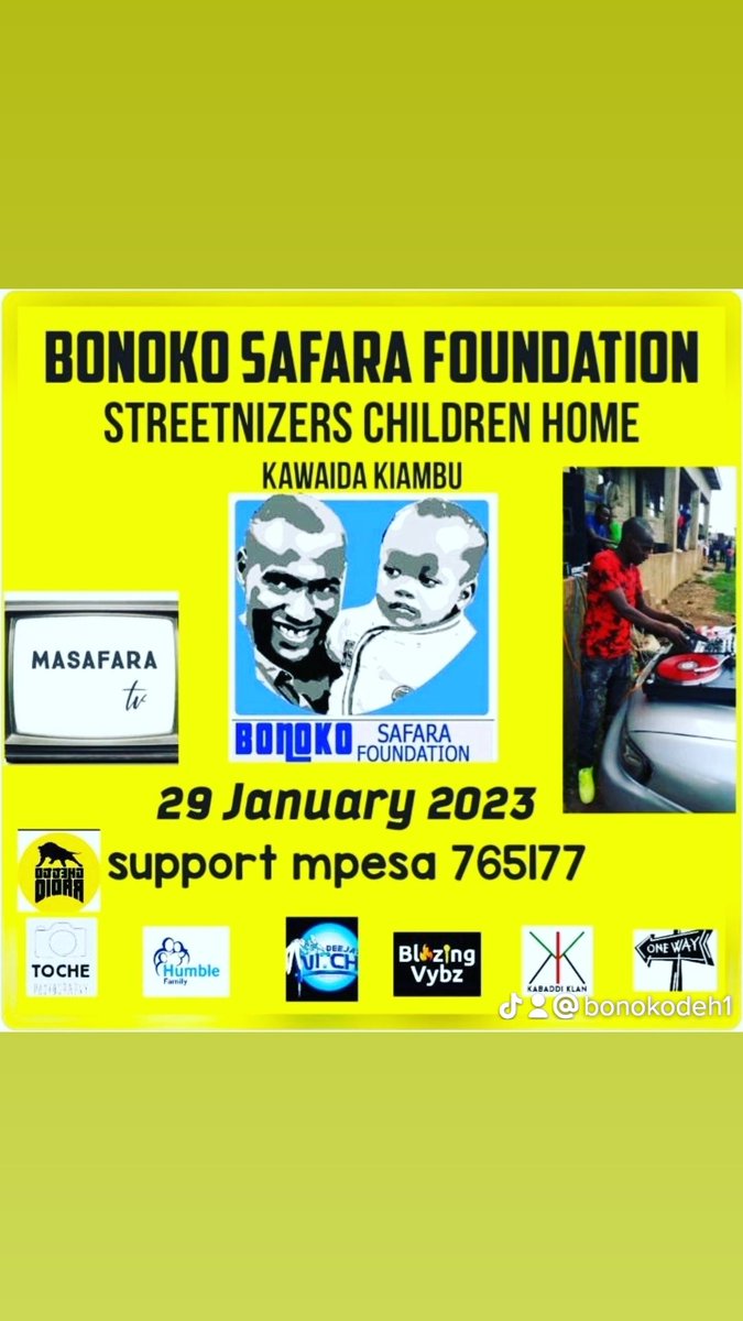 #this Sunday ndio tuko kiambu  kawainda children home street nizer mtu anaweza taka kunisaporti till number 765177 mungu akubless sana utakua umekopesa mungu