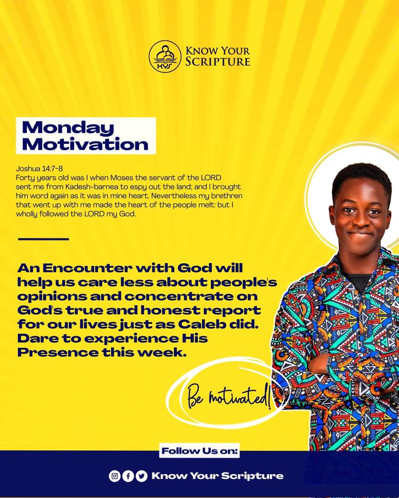 Knowscriptures's tweet image. You are welcome to a new week, may this inspire our week to move closer to God in Jesus name. 

💪🏻😊🔥

#mondaymotivation 
#motivation 
#knowyourscripture
#kys
#mondayquotes
#monday