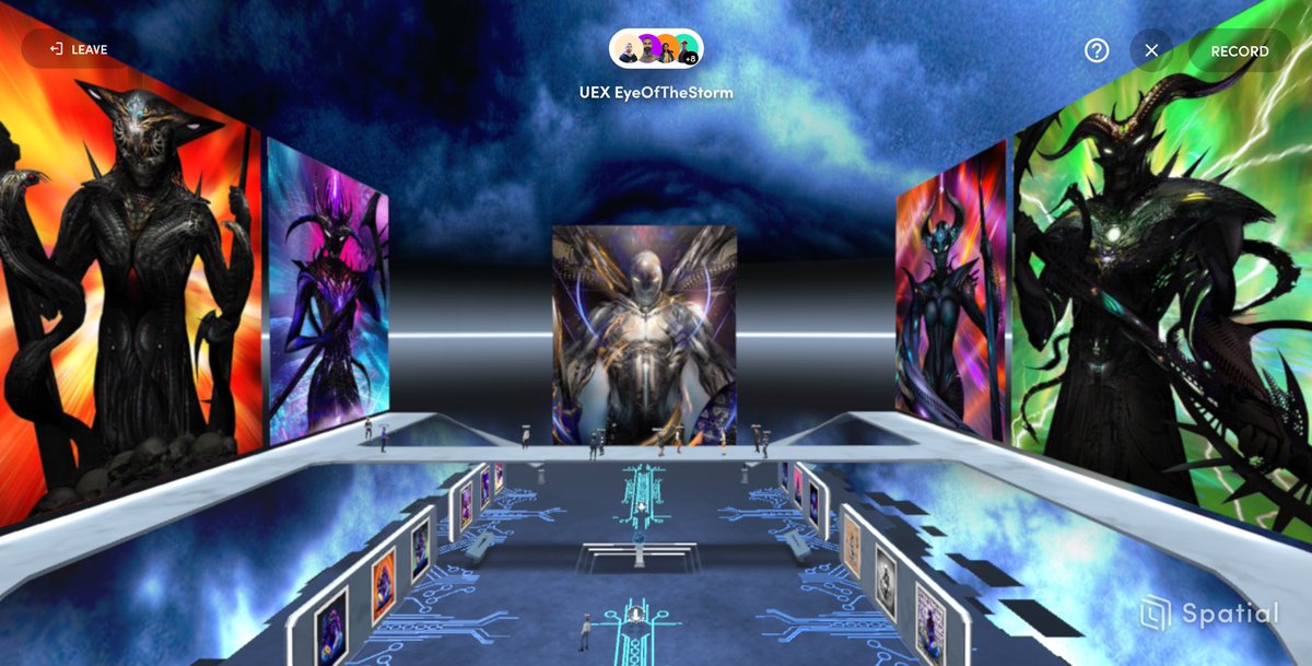 <a href="/UnknownElementX/">UnknownElementX</a>'s "The Eye of the Storm" is a perfect example of how spaces-as-a-product can serve many purposes

Imagine customizing this template for your own event or gallery like <a href="/TheFacelessMany/">The Faceless Many</a> did for the reveal of <a href="/artwarlockruiz/">AlexRuiz</a>'s "The Ascendant"