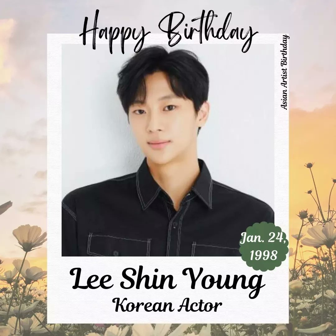 Asian_Birthday_'s tweet photo. Wish you all the best!!
(Feel free to greet them)π
Happy Birthday Lee Shin Young...
#HappyLeeShinYoungDay #leeshinyoung
Happy Birthday JC Alcantara...
#HappyJCDay #jcalcantara
Happy Birthday Lee Giuk/Cya of ONEWE...
#HappyCyaDay #cya #cyaonewe
#asianartistbirthday https://t.co/EZLvm65bLM