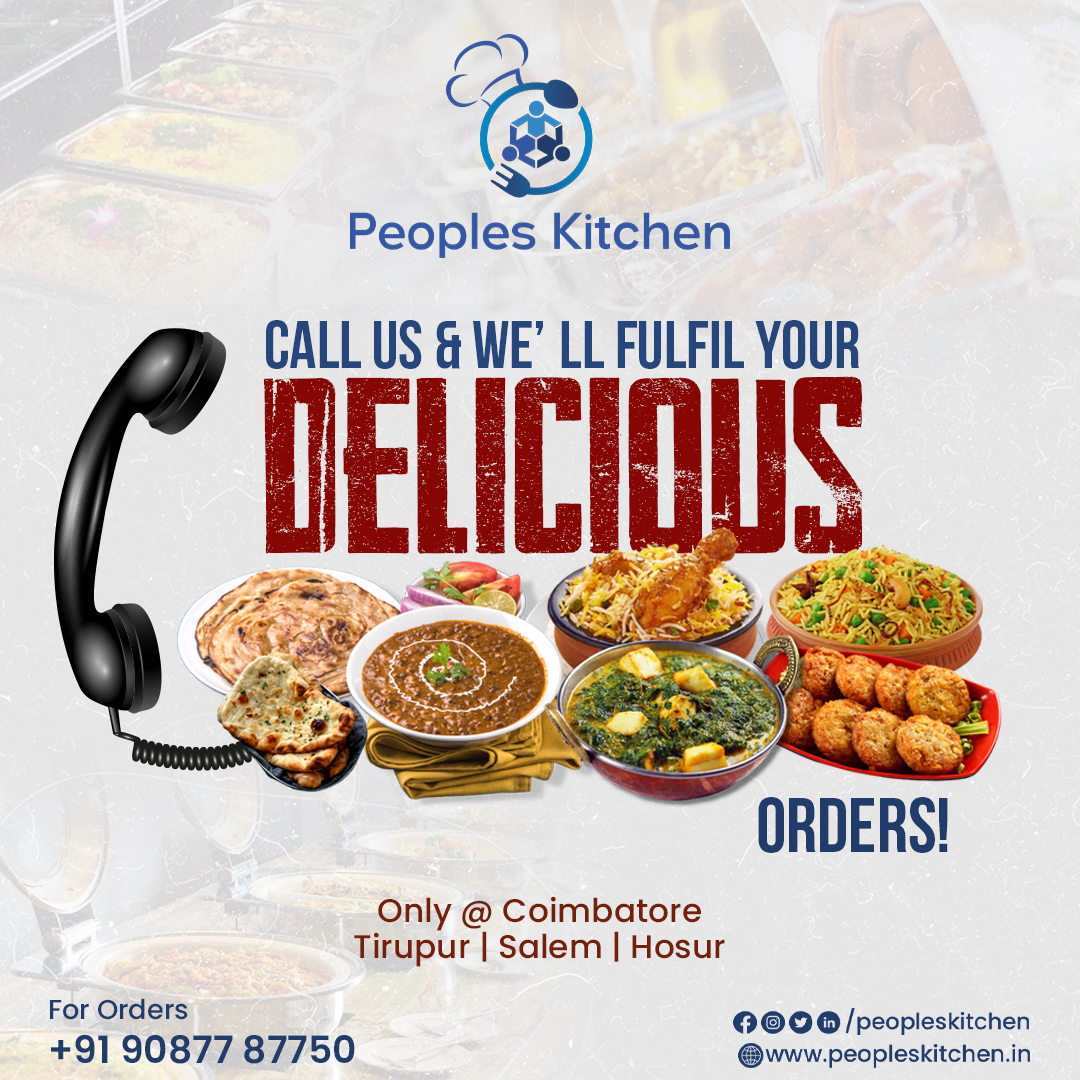 PeoplesKitchen_'s tweet photo. Enjoy the luxury of ordering all your favourite dishes from us and have it promptly delivered to your doorstep. Call us to order the tasty food prepared in our hygienic kitchen just for you!

#kitchen #fooddelivery #cateringservice #foodorder #parties #bulkorder #peopleskitchen https://t.co/gCYhSqkXXu