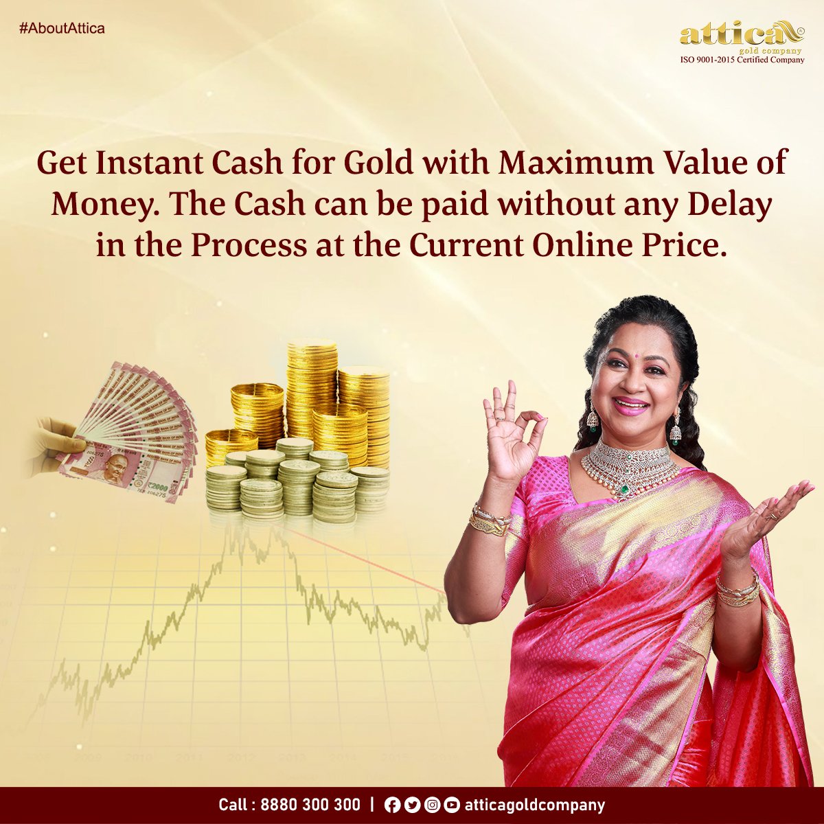 Attica Gold Company on X Attica Gold will pay you the best price when you sell your gold for quick cash. Cash can be paid at the current internet price without any