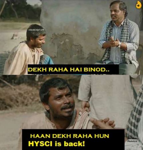 To all the scientific minds...get ready for the most awaited event...