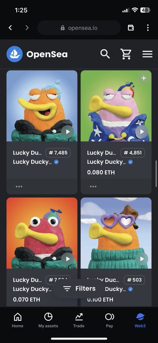 Is 20 enough @luckyduckynft https://t.co/It3lOlCSBO<a class="tags" target="_blank" title="On Twitter" href="/?out=eyJ0eXAiOiJKV1QiLCJhbGciOiJIUzUxMiJ9.eyJpYXQiOjE3MjY1MTI2NDMsImlzcyI6InR3cG9ybnN0YXJzLmNvbSIsIm5iZiI6MTcyNjUxMjY0MywiZXhwIjoxNzU4MDQ4NjQzLCJyZWRpcmVjdF91cmwiOiJodHRwczovL3R3aXR0ZXIuY29tL2x1Y2t5ZHVja3luZnQifQ.ckmnRaR7LRAfrRWLwDFWes94WNOJG9D1aIhmAwyiCxlYzrNPRxqgBtcW0ZhFbU85JT9eaK2N5_8Kl4NPjvJTmA">@luckyduckynft</a><a href="/tag/newprofilepic"class="tags"><span>#newprofilepic</span></a><a href="/tag/nft"class="tags"><span>#nft</span></a><a href="/tag/1ethincoming"class="tags"><span>#1ethincoming</span></a>