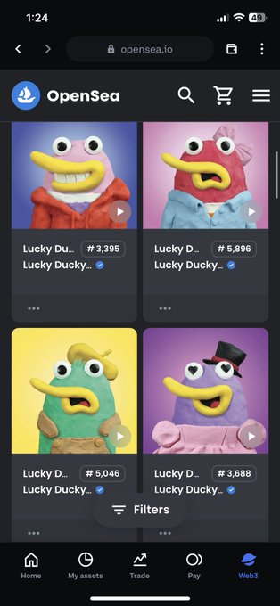 Is 20 enough @luckyduckynft https://t.co/It3lOlCSBO<a class="tags" target="_blank" title="On Twitter" href="/?out=eyJ0eXAiOiJKV1QiLCJhbGciOiJIUzUxMiJ9.eyJpYXQiOjE3MjY1MTI2NDMsImlzcyI6InR3cG9ybnN0YXJzLmNvbSIsIm5iZiI6MTcyNjUxMjY0MywiZXhwIjoxNzU4MDQ4NjQzLCJyZWRpcmVjdF91cmwiOiJodHRwczovL3R3aXR0ZXIuY29tL2x1Y2t5ZHVja3luZnQifQ.ckmnRaR7LRAfrRWLwDFWes94WNOJG9D1aIhmAwyiCxlYzrNPRxqgBtcW0ZhFbU85JT9eaK2N5_8Kl4NPjvJTmA">@luckyduckynft</a><a href="/tag/free"class="tags"><span>#free</span></a><a href="/tag/sappyseals"class="tags"><span>#sappyseals</span></a>