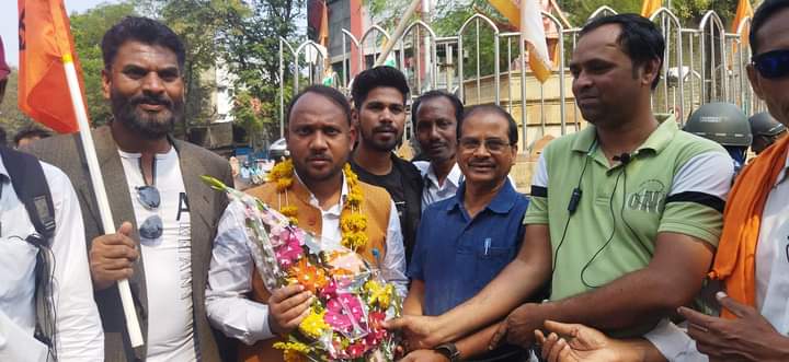 राष्ट्रीय पिछड़ा वर्ग मोर्चा की महाराष्ट्रव्यापी परिवर्तन यात्रा नागपुर में सफलतापूर्वक चल रही है।