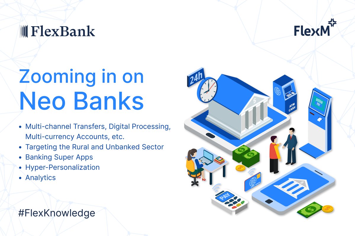 If you’re a #neobank seeking innovative developments to strengthen your service area, we have the best solutions with our modular, plug-and-play FlexBank platform.
Visit flexm.com/flex-bank to learn more about FlexBank.
#fintechasaservice #fintech #neobanking #challengerbanks