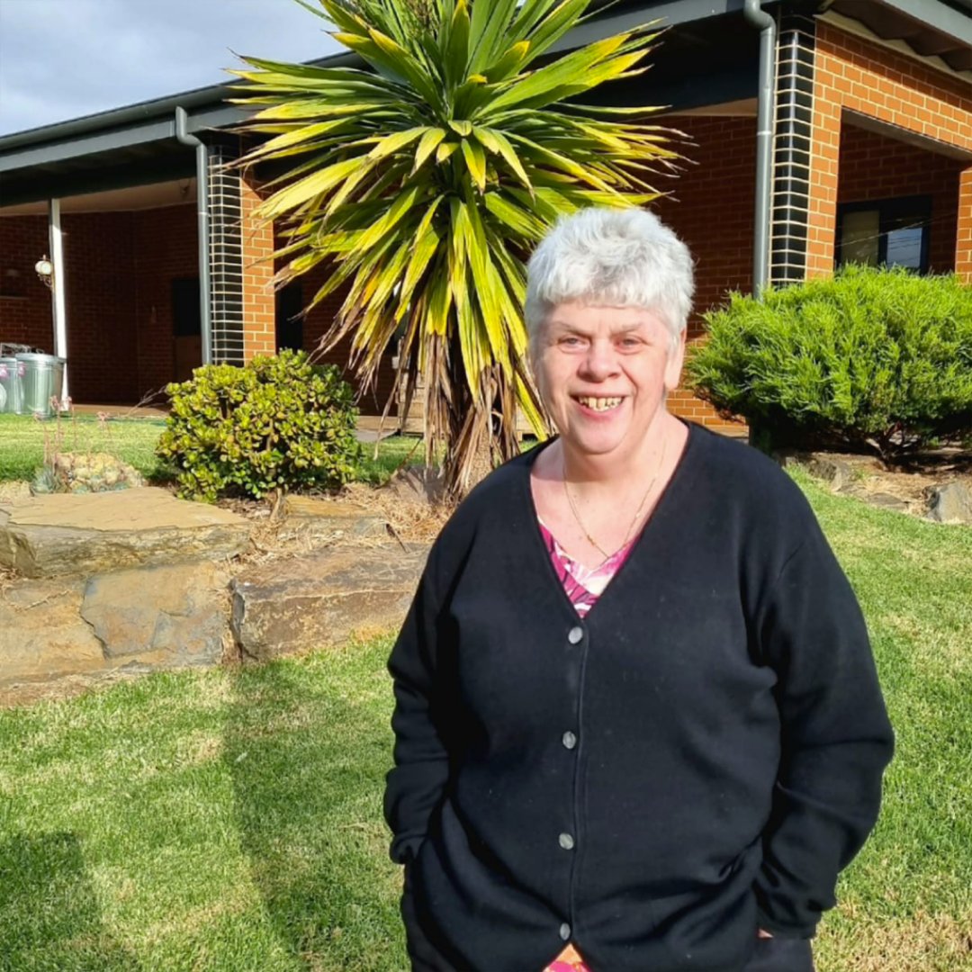 caraorgau's tweet photo. Carolyn absolutely loved her time at our #NDIS Short Term Accommodation - Farm Stay 🐐 We can't wait to welcome you back next time Carolyn. If you're interested in organising a stay at our Farm Stay visit https://t.co/FsOmSmjeL0 https://t.co/iTxI2zAC6c