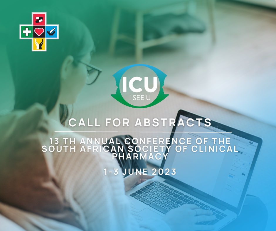 sasocp's tweet photo. The call for abstracts is out. Submit via the link below https://t.co/GNkyygDLQo #clinpharm #sasocp23 https://t.co/uty1DcdiLD