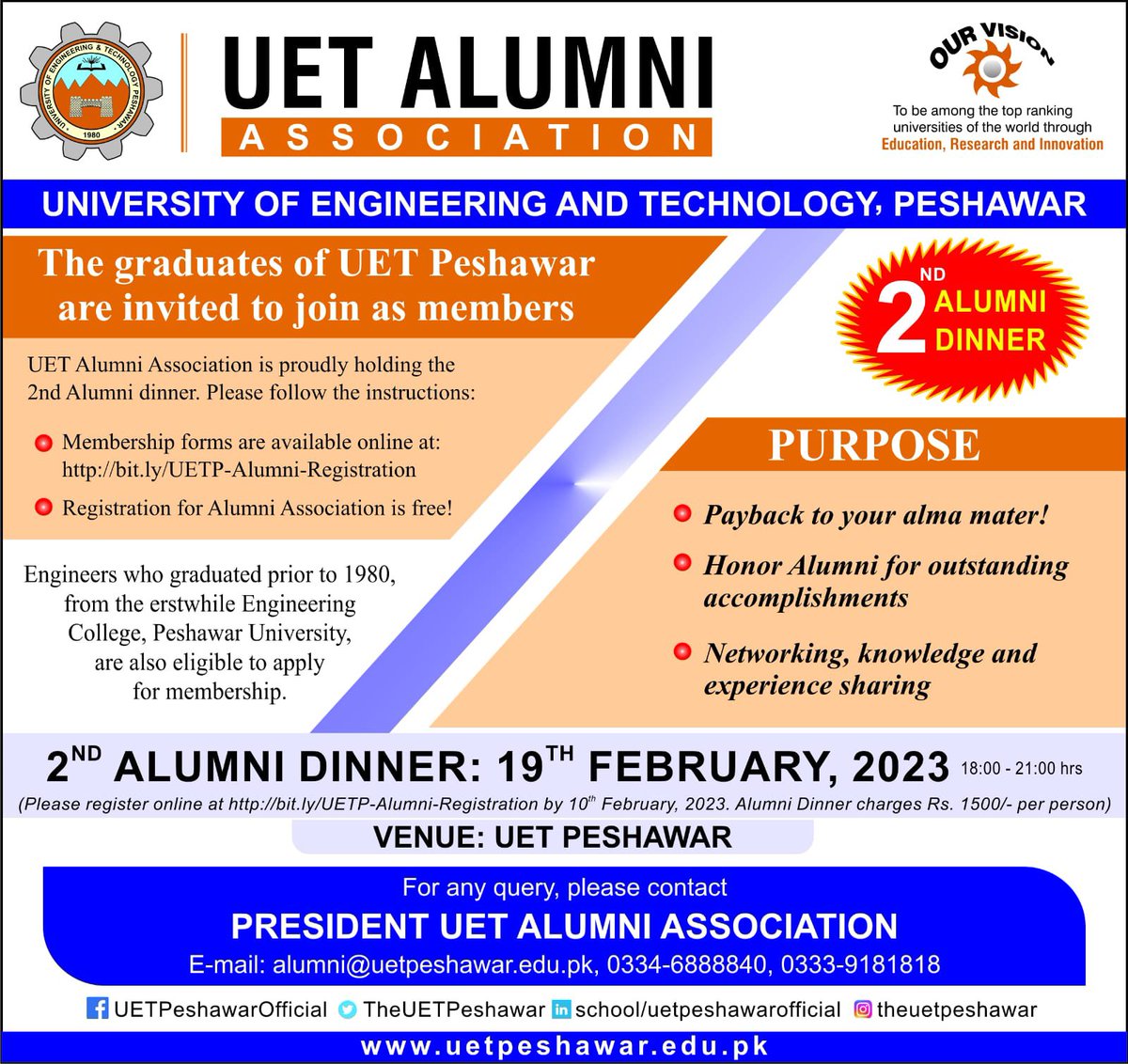 UET Peshawar Official (@theuetpeshawar) on Twitter photo 