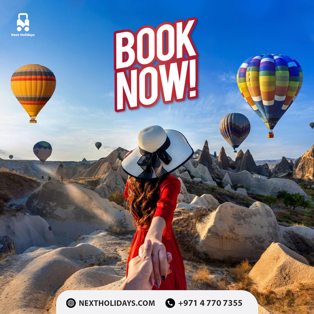 Don't miss these places while visiting turkey 🇹🇷
#turkey🇹🇷 #bestpackages #istanbul🇹🇷 #hotairballoons #devrentvalley #mushroomshapestone #openairmuseum #nextholidayswithbb #nextholidayscom