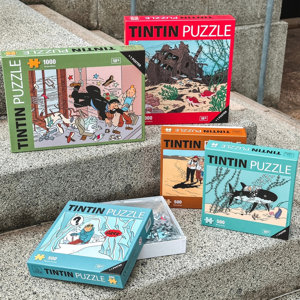 500 and 1000 pieces puzzles are available over on tintin.sg/collections/pu…

Do check them out and pick your challenge!

#tintinsingapore #tintinpuzzles #tintinchallenge #theadventuresoftintin