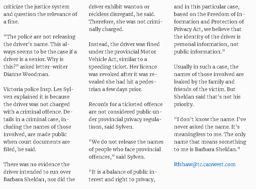 420_Bike_Life's tweet photo. $368 was the #KillFee a motorist paid to end the life of mother of FIVE, Barbara Sheldan ...her killer received a warning TWO days before, for striking a pedestrian in a crosswalk‼️ #Cycling #BikeLife 

Small fines do NOT = #VisionZero 
#LicenseSuspensions #Prison #DrivingBans https://t.co/uxmVDqmY8o