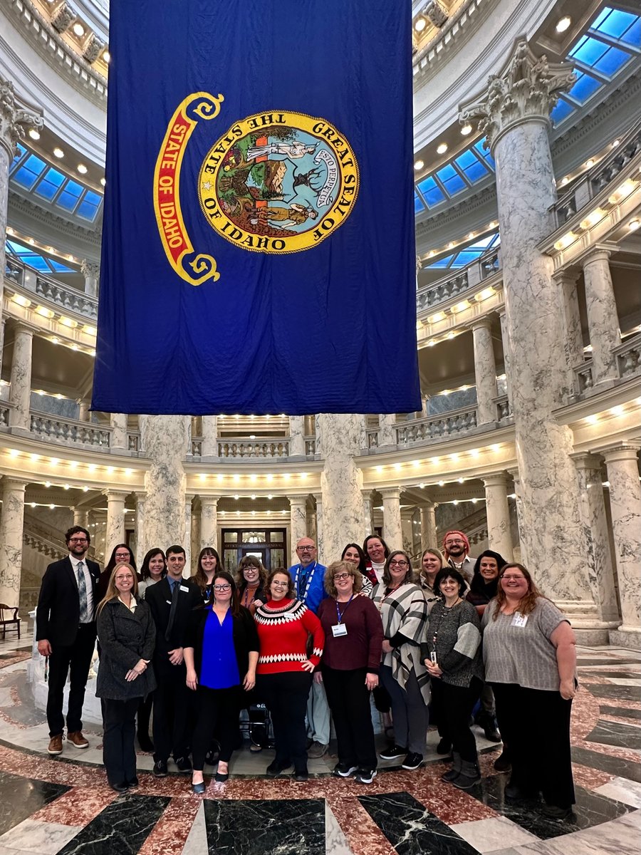 WestadaEA's tweet photo. Look at all these #WAEA Members meeting with stakeholders and speaking up for education!!!! Thank you to all who met with us. #StrongerTogether #unionstrong #idedu #idleg #idpol https://t.co/SHq2iyAo9D
