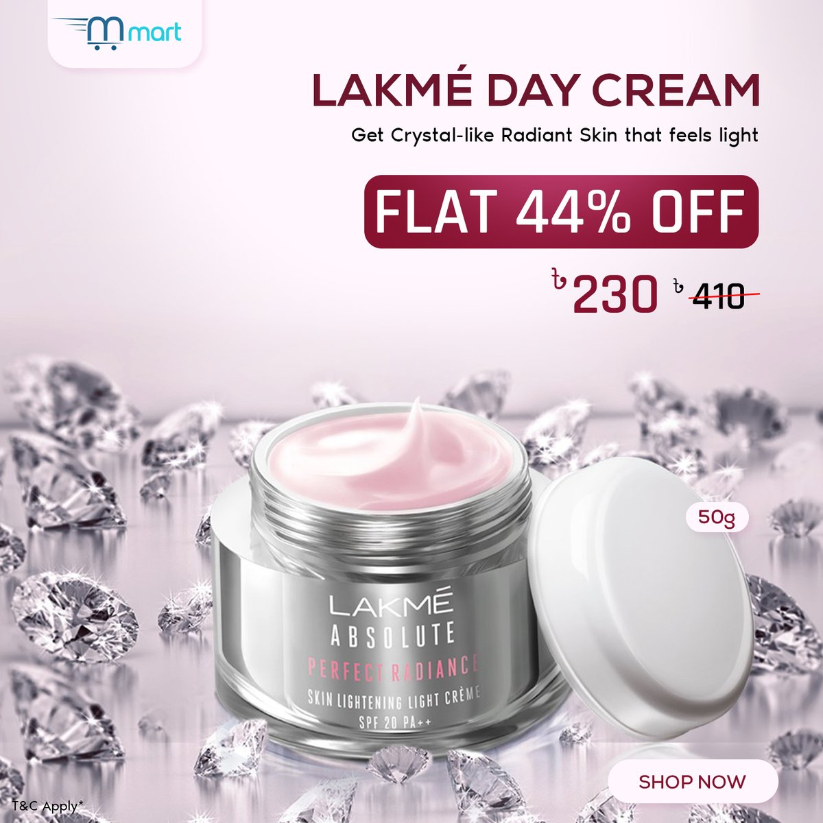 mmartbd's tweet image. 🔥100% original authentic products Upto 44% Discount.
Secret Brightening Solution Cream.
✅ ত্বক ফর্সা করে
✅ ত্বকের উজ্জলতা বৃদ্ধি করে
✅ ব্রনের দাগ দূর করে
✅ বয়সের ছাপ দূর করে
✅ মেছতার দাগ দূর করে

Visit: mmart.com.bd/products?id=15…...
#Cream #Lakme #4Kplus #NatchaMiracle