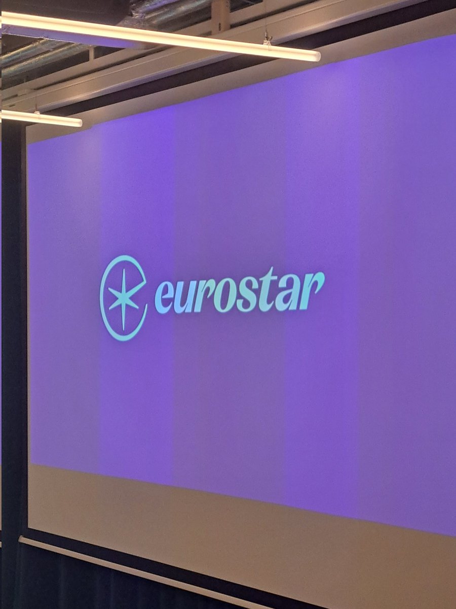Voici le nouveau logo du groupe Eurostar, fusion entre les trains à grande vitesse #Thalys et #Eurostar <a href="/lalibrebe/">La Libre</a> <a href="/LaLibreEco/">La Libre Eco</a>