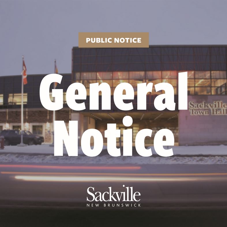 Municipal facilities in Sackville and Dorchester will delay opening until 12pm today, January 24, 2023 to allow for snow clearing and removal.