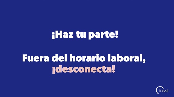 INSST_MITES_GOB's tweet photo. 💻📲La hiperconectividad y disponibilidad permanente produce efectos en la #sst:

✅Dificulta la conciliación
✅Aumenta el estrés
✅Problemas de sueño

🎥Con este vídeo del #INSST ayúdanos a promover tu derecho a la #desconexióndigital 👇
https://t.co/ngb5vwK5yo https://t.co/DIj1ZAbsbS