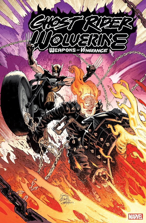 🔥 NOVIDADE:HQs🔥

Dois velhos amigos se unem novamente! Ghost Rider e Wolverine se juntam na nova Hq Ghost Rider/Wolverine: Weapons of Vengeance!
Ansiosos para ver a dupla em ação?