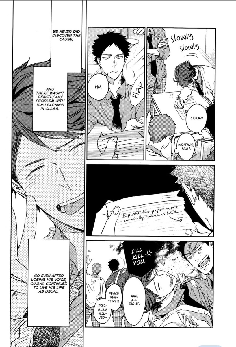 sharing_dj's tweet photo. I realised that im actually busy right  now so I'll try to update the list tmr so have these random screenshorts from some iwaoi doujin gusari did https://t.co/MM1XpQOJrK