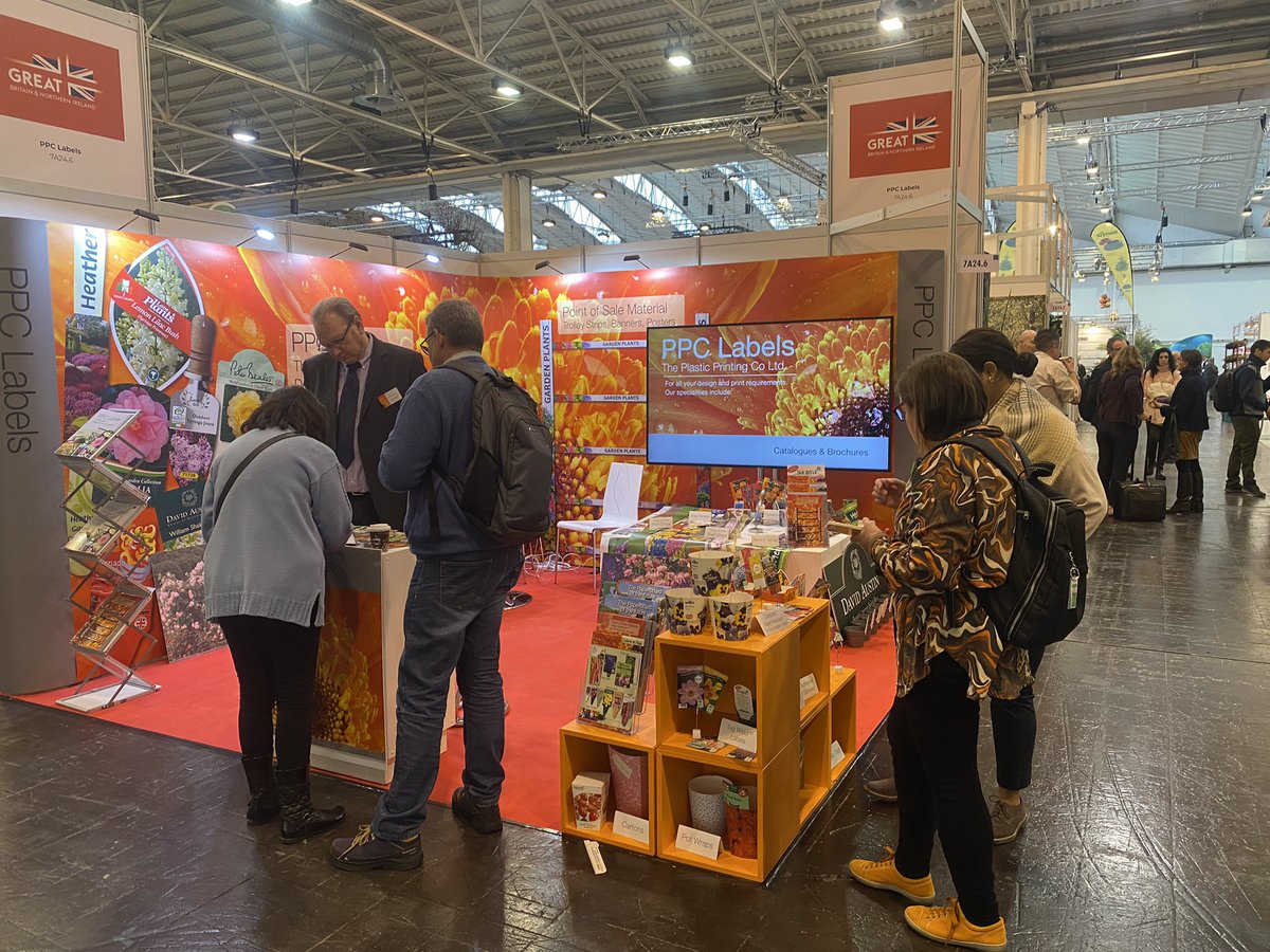 CHA_Hort's tweet image. Fantastic start at the UK pavilion #ipmessen2023 Come and see us on 7A24.5 to find out more! @DAustinRoses @FairweathersGC #PPCLabels