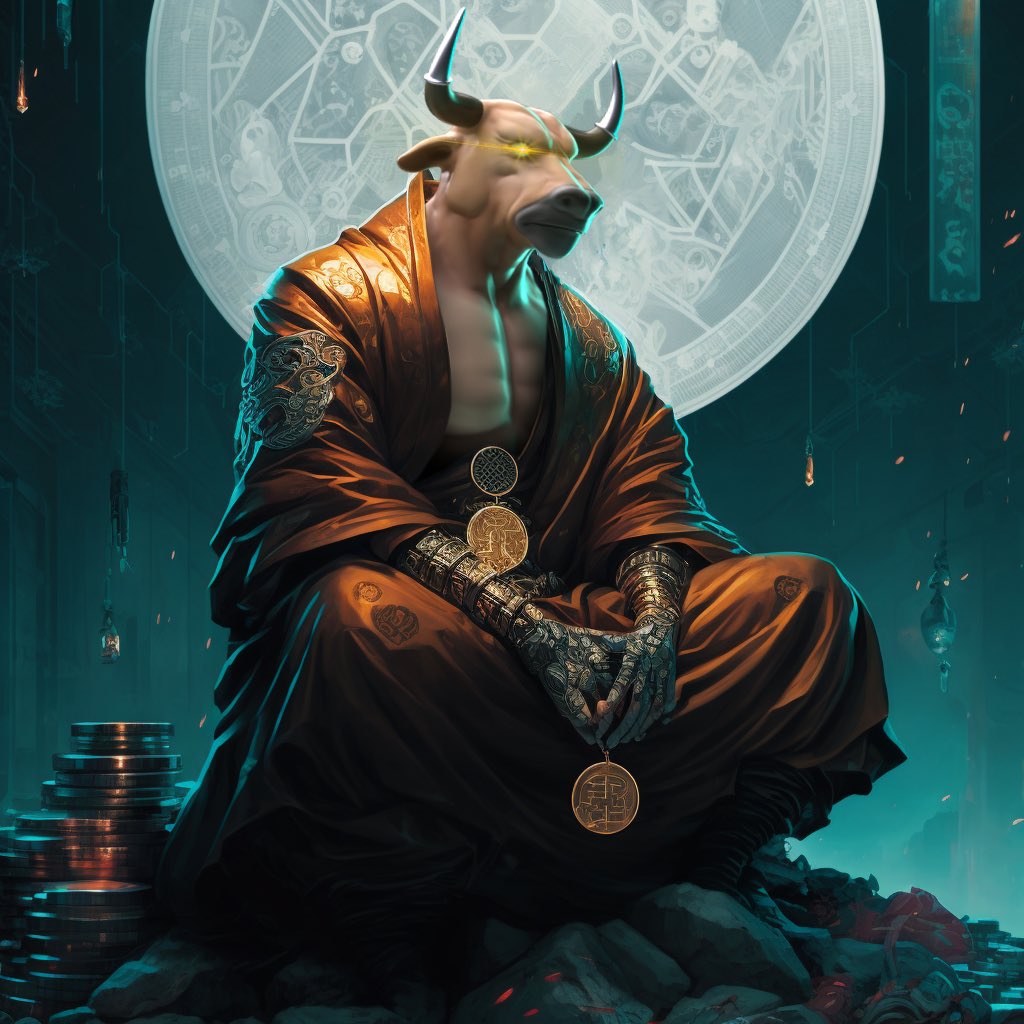 Meta_Bull's tweet photo. GM #COBI 

Feeling Bullish and its time for a thread 🧵 about $Bull token - the universal currency of @Bullieverse https://t.co/ROjJurjSnG