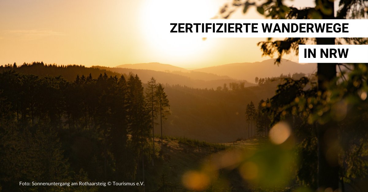 Gute Nachrichten für das Wanderland NRW: Mit der Rothaarsteig-Spur Zinser Grenzpfad gibt es einen neuen Qualitätsweg Wanderbares Deutschland und zehn Wege, die ihre Rezertifizierung geschafft haben! 👉 buff.ly/3J1KWz3 #Tourismus #Wandern