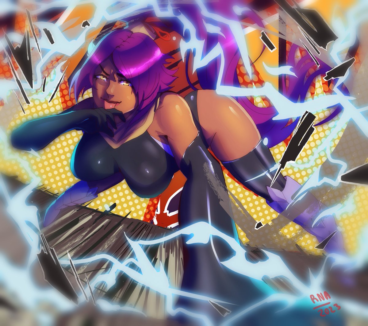 RizeNact_Clayd's tweet photo. Gotta watch the new Bleach anime sometime. 

#yoruichi  #BLEACH_anime #manga #artistsontwitter #Fanarts https://t.co/ljqGeSY7yr