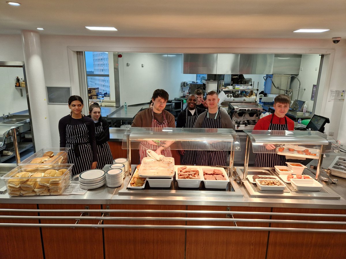 Our new NC5 group produced breakfast for their first bistro service this morning. Great team work.
@SLCek 

#choosecollege