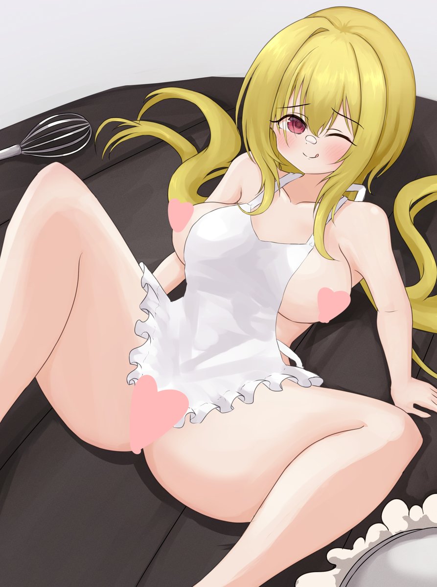 【お題箱・NSFW】裸エプロンちとせお嬢様 