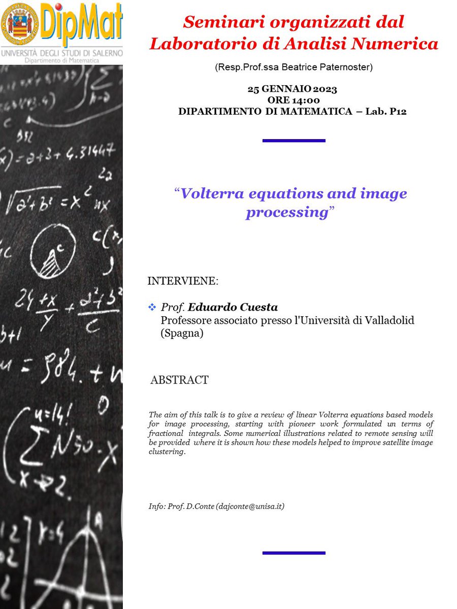 DajanaConte's tweet photo. Avviso di seminario https://t.co/zu9fPz1mR3